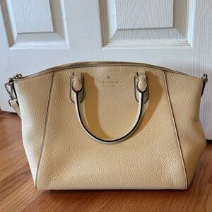 Kate Spade Tan Satchel Bag